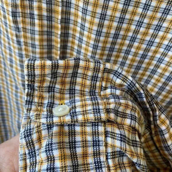 Ralph Lauren Polo Jeans Company Men's L Plaid Flannel Long Sleeve Button Up - Picture 3 of 4